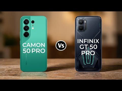 Tecno Camon 50 Pro Vs Infinix GT 50 Pro