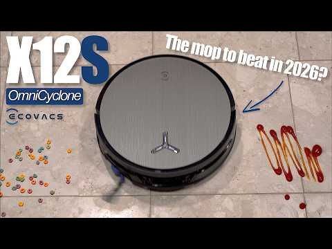 NEW ECOVACS X12S OmniCyclone: The Best To Ever Mop?