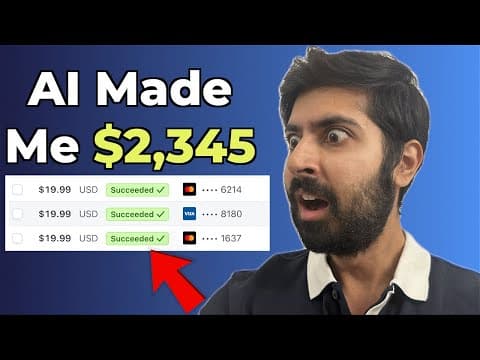 I Built an AI Agent That Made $2,345 in a Day