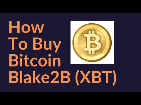How To Buy Bitcoin Blake2B (XBT)