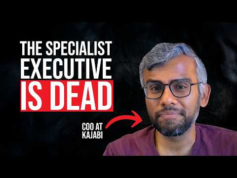 Is the Specialist Executive Dead? with Mahesh Guruswamy, COO at Kajabi