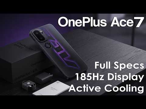 OnePlus Ace 7 (16R) Full Specs LEAKED — 185Hz Display & Active Cooling!