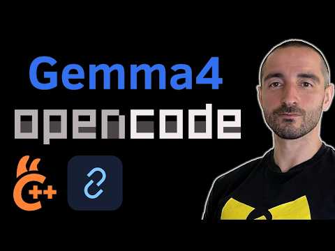 Local Gemma 4 with OpenCode & llama.cpp | Build a Local RAG with LangChain | 🔴 Live