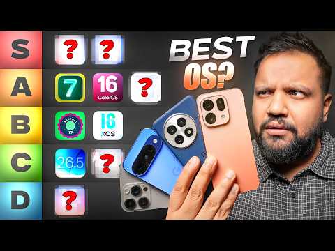 The Ultimate Smartphone OS Tier List 2026 – This Will Start Fights