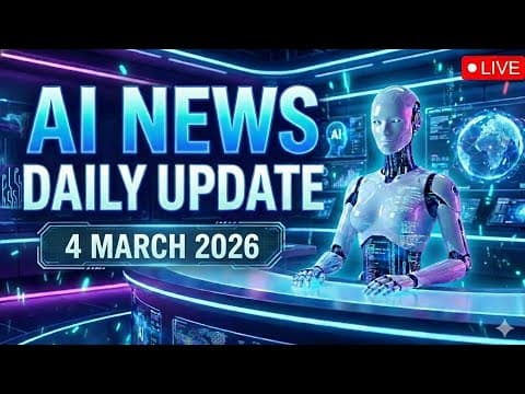 AI News Daily Update (4 March 2026)
