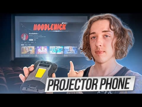 The Best Projector Phone Yet - 8849 Tank X
