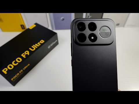 Poco F9 Ultra Unboxing! (8 Elite Gen 5, Bose Subwoofer Speaker & 8050 mAh & PUBG)