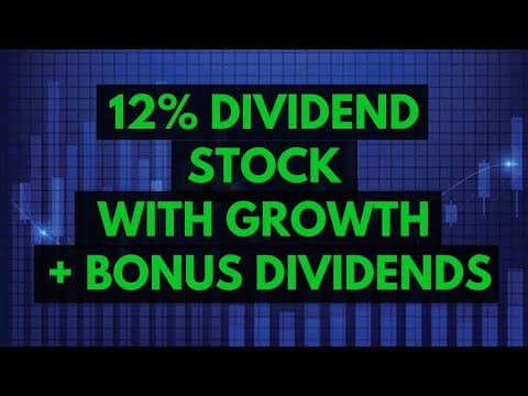 This 12% Dividend Stock Has Income Growth