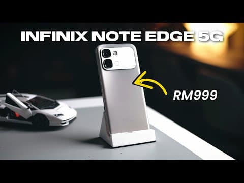 Infinix NOTE Edge 5G: Premium Looks and Feel without the Premium Price.