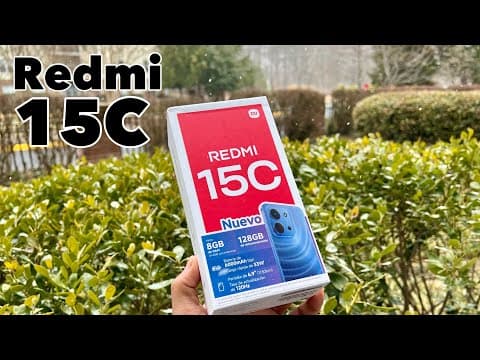 Xiaomi Redmi 15C Mint Green - ASMR Unboxing