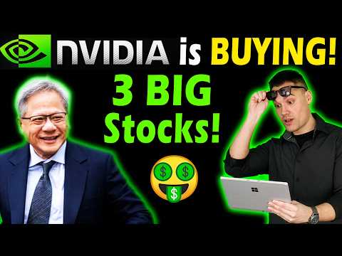 3 New AI Stocks NVIDIA is Buying Now! 😮