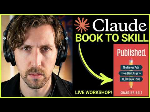 I Turned a Book Into a Claude AI Skill (Live Build)