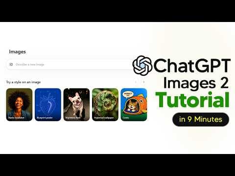 ChatGPT Images 2 Tutorial For Beginners (With New Tips And Tricks)