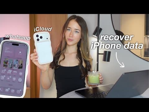 How to Recover iCloud backup data to iPhone | whatsapp chats recovery