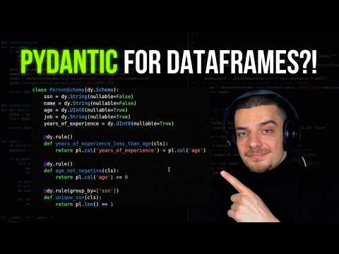 dataframely: Professional Validation of DataFrames in Python