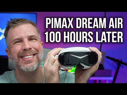 Pimax Dream Air 100 Hours Later Honest Review! The Golden Age of VR w/ AAA VR Mods + Light Headsets!