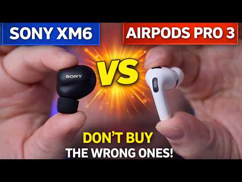 AirPods Pro 3 vs Sony WF-1000XM6 — Which Truly Wins in 2026?