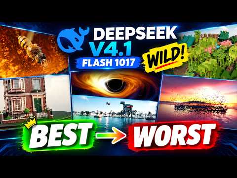 DeepSeek V4.1 Flash 1017 Is WILD… Incredible Real User Demos! Real world Tests!