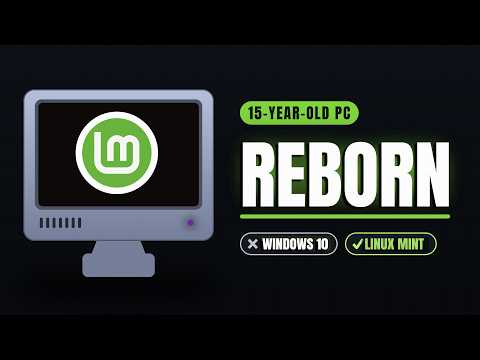 I Replaced Windows 10 With Linux Mint on a 15-Year Old PC