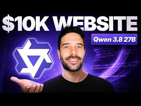 Qwen 3.8 27B Is a Game Changer for Web Design