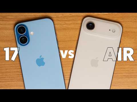 iPhone 17 vs iPhone Air: Full Comparison & Honest Review
