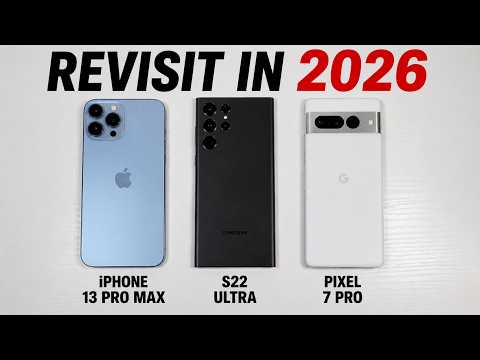Which Flagship Aged The Best! Pixel 7 Pro VS S22 Ultra VS iPhone 13 Pro Max In 2026!