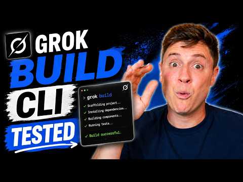 LIVE: GROK BUILD CLI IS ACTUALLY INCREDIBLE???