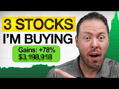 3 Stocks I Just BOUGHT...