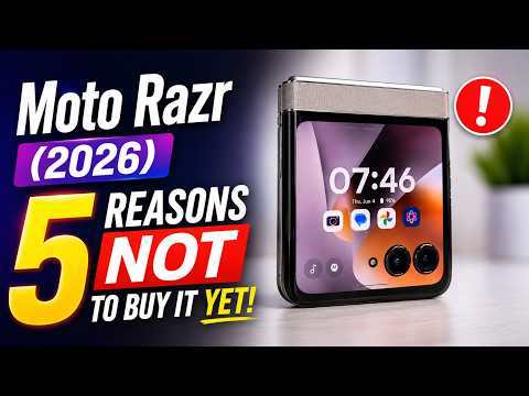 Moto Razr (2026) – 5 Reasons NOT to Buy It Yet!