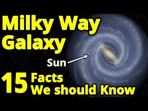 15 Mind-Blowing Facts About Our Milky Way Galaxy | #Astronomy #Physics