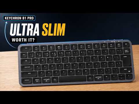 Is This the Best Ultra-Slim Keyboard? Keychron B1 Pro Review!