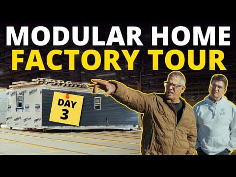 Modular Homes Built in 5 Days - See How in this Factory Tour