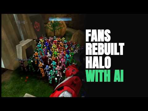 microsoft won't make a good halo game so these guys built their own with claude