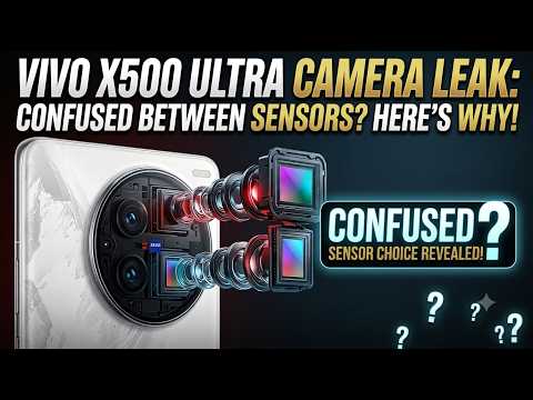 Vivo X500 Ultra Camera Leak: Vivo Confused between Sensors? Here's Why!