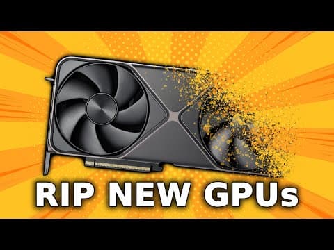 Buy a GPU Now… While You Still Can