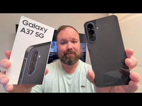 Samsung Galaxy A37 // Best New Budget Phone!?