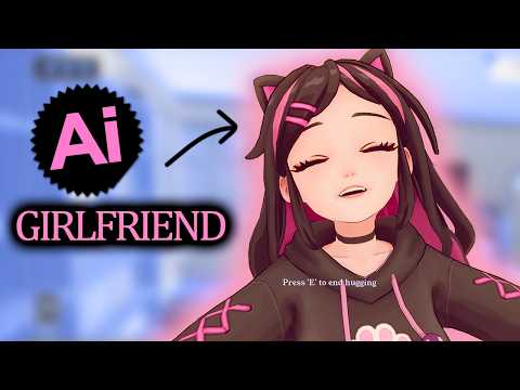 My AI GIRLFRIEND can HUG ME but WON'T LET GO! (AI2U)