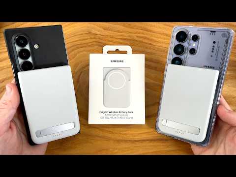 Samsung's First Magnetic Wireless Power Bank!