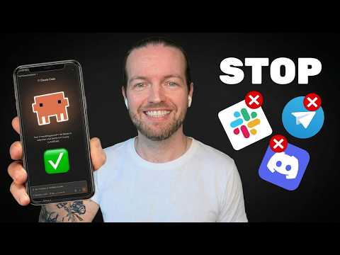 Stop Using Claude Code in Slack, Telegram, and Discord. Do This Instead