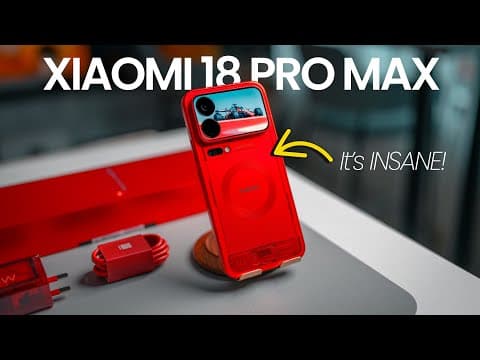 XIAOMI 18 Pro Max Red Edition: It's Gonna Blow Your Mind! 🔥🤯