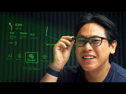 Dual-Eye Display SmartGlasses Are Getting Good! INMO GO 3