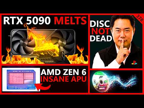 Nvidia DLSS 5 Melts RTX 5090, PS6 NOT Ending Disc, AMD Zen 6 APU, XBOX💿Digital | Broken Silicon 378