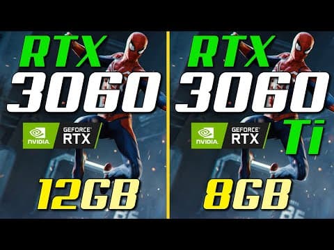 RTX 3060 vs RTX 3060 Ti | Test in 1440p Gaming