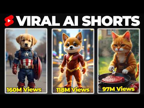 How to Make Viral AI Animal Videos | Step-by-Step Guide For TikTok & YouTube Shorts