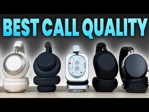 Best Headphones for Phone Calls 2025 (Budget & Premium)