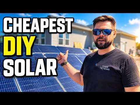 One CHEAP Solar Setup Runs My Whole House [Under $13,000]