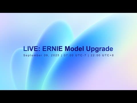 Introducing ERNIE X1.1