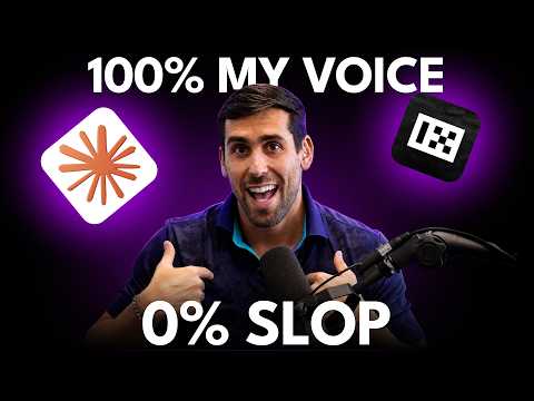 The AI content machine that turns ideas into posts that don't sound like slop | Alex Lieberman