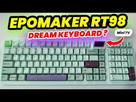 EPOMAKER RT98 REVIEW: The COOLEST Mechanical Keyboard of 2026? (Retro + Modular!)