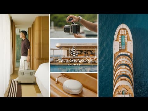 What’s in my Tech & Camera Travel Bag // Four Seasons Yacht